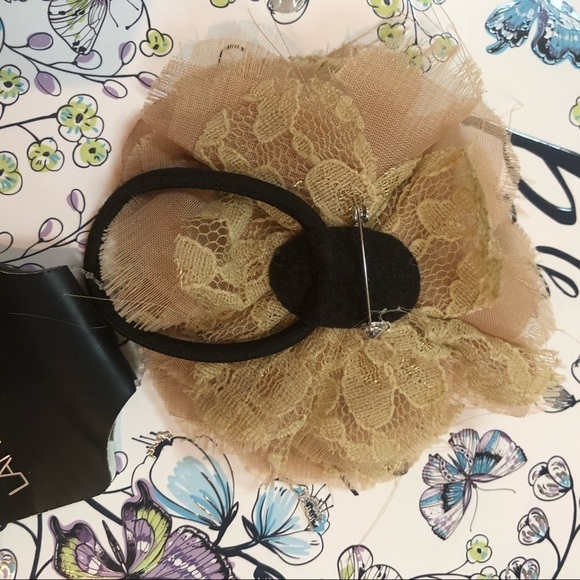 *Lane Bryant Tan Nude Hair Tie Pin NWT - Picture 4 of 6